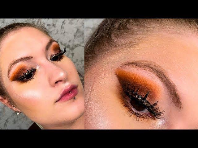 Half Crease Glitter Eyeshadow Tutorial!