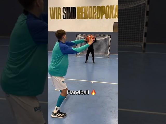 Handball looks too fun  (via @benszilagyi14) #shorts