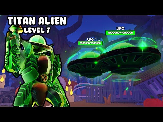 NOWY TITAN ALIEN MAN JEST GIGA OP! w TOILET TOWER DEFENSE ROBLOX