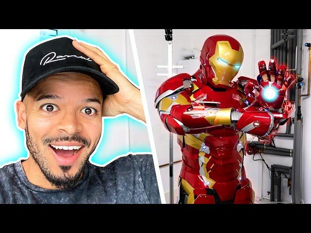 UNBOXING A $10,000 IRONMAN MARK 46 XLVI SUIT | Jeremy Lynch