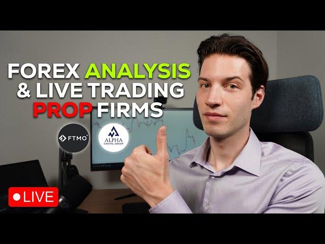 Preparing For NFP! | LIVE Trading | Market Analysis | Q&A