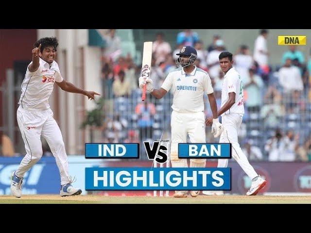 India Vs Bangladesh Full Match Highlights 2024 || India Vs Bangladesh 2nd Test Full Match Highlights