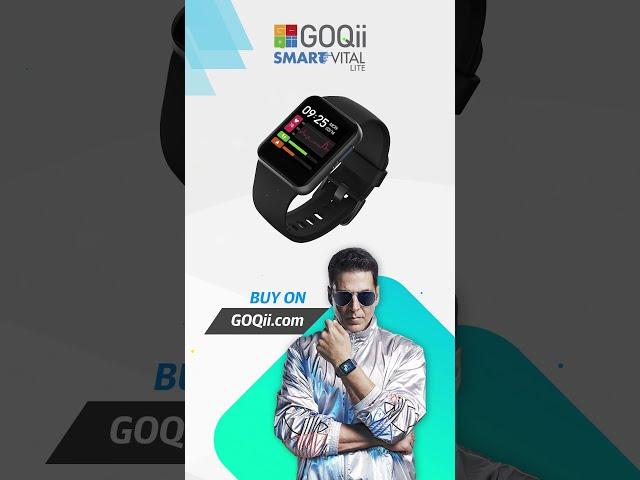 Monitor your health and fitness with the new GOQii Smart Vital Lite