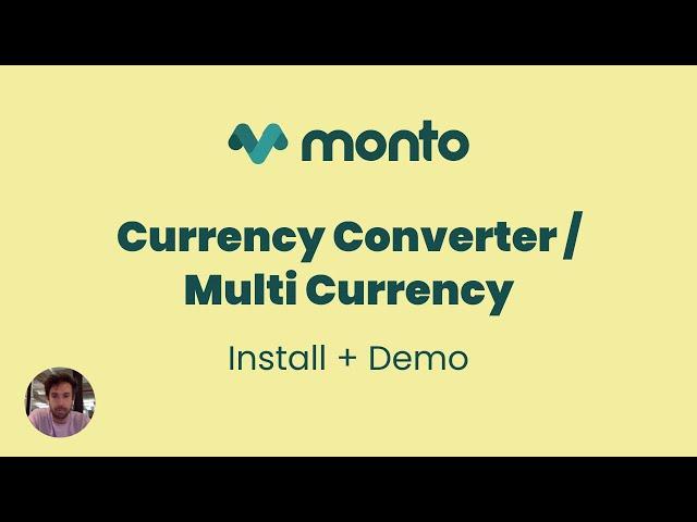 Monto Multi-Currency Demo