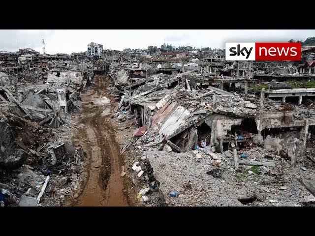 Marawi: all but destroyed