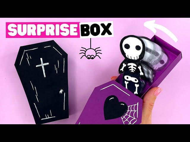 Origami HALLOWEEN SURPRISE TOY [origami halloween box]