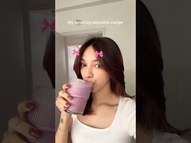 Eveyday Smoothie Recipe 🫐 #smoothie #morningsmoothie
