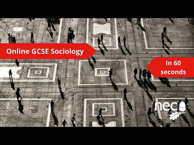 Online GCSE Sociology explained in 60 seconds