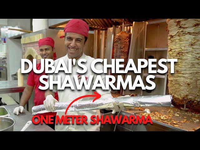  Dubai’s Cheapest Shawarma (From 5 AED) – 5 Spots You Must Try!