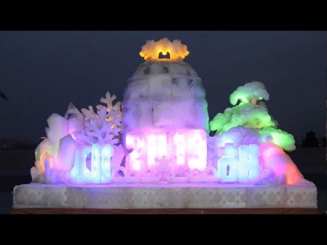 Pyongyang Ice Sculpture Festival 2019 Opens