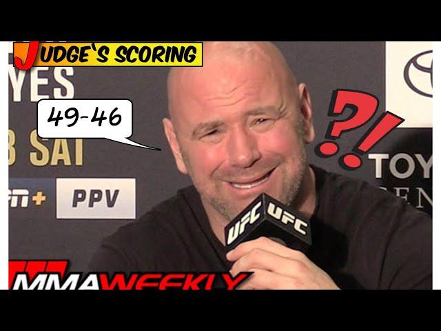 Dana White Breaks Down "Insane" 49-46 Judge Scorecard for Jon Jones vs Reyes  (UFC 247)