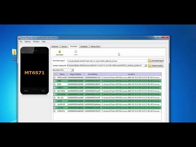 How to Flash MediaTek Android with SP Flash Tool