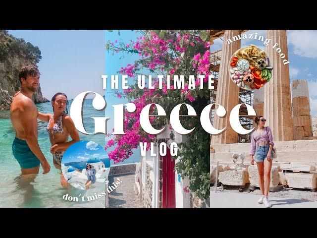 A Week Cruising Greece as Crew: Athens, Santorini, Zakinthos & Corfu Travel Vlog