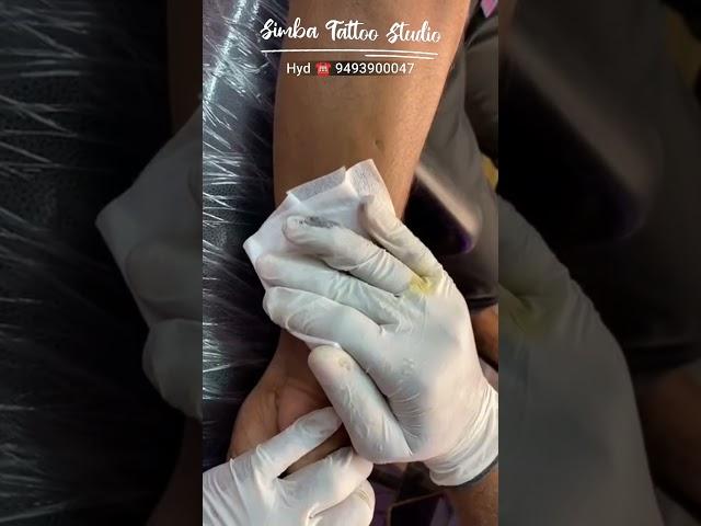 Simba Tattoo Studio Hyd ️ 9493900047 #shorts