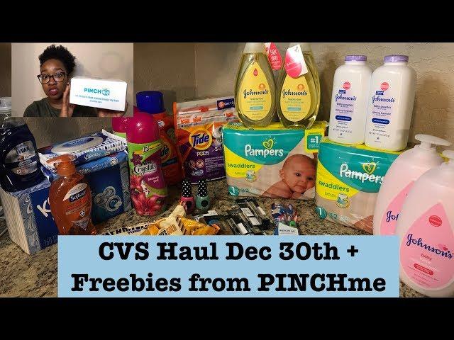 CVS Extreme Couponing Haul| Dec 30-Jan 5, 2019| Cheap Makeup, Free Candy + Freebies from PinchMe