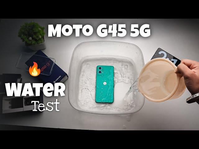 Moto G45 5G Water Test | Waterproof Hai Ya Nahin?