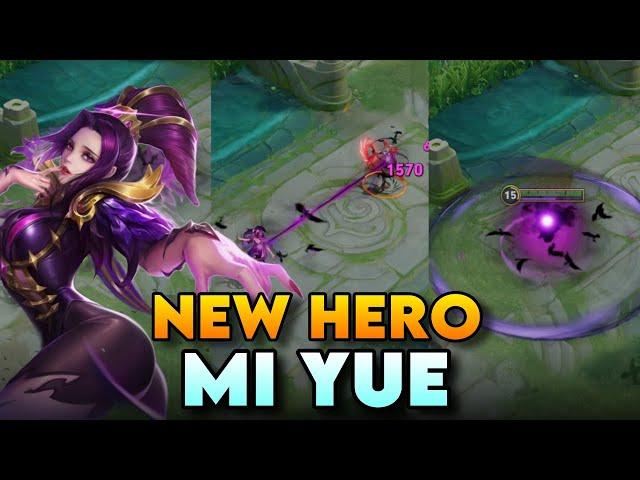 How to Play New Hero Mi Yue? | Skill Preview | Honor of Kings