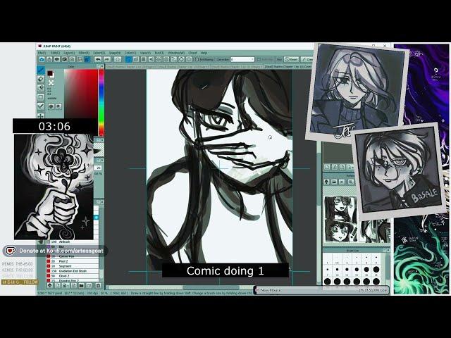 Comic doing 1 ( Meet The Shadow : PROJECT )