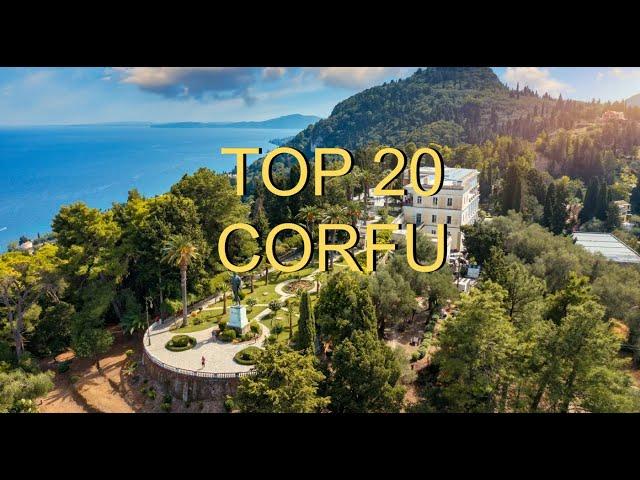 CORFU (KERKYRA) - Vlog 5 -  20 BEST THINGS TO VISIT OR DO