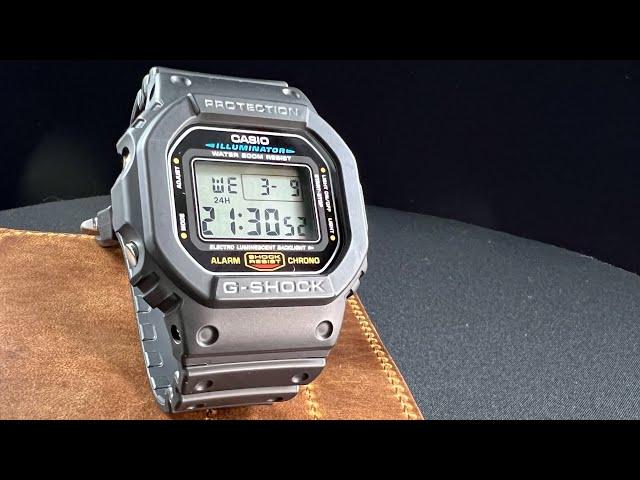 G-Shock DW-5600E-1V Full Review - Plenty of watch in a small package.