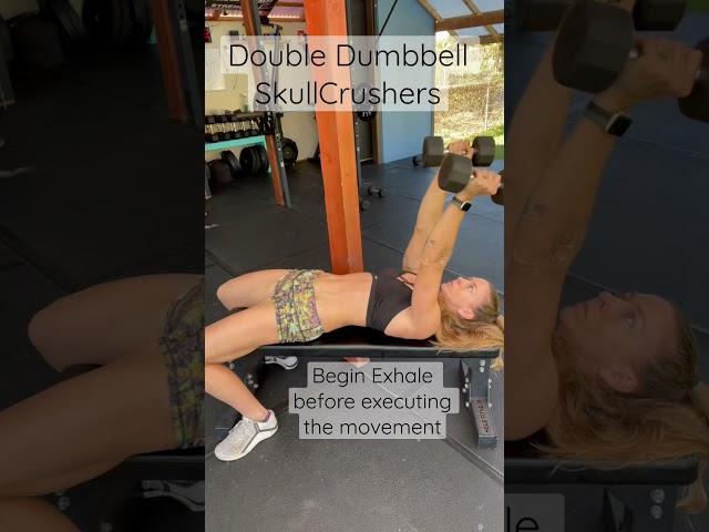 Dumbbell SkullCrushers