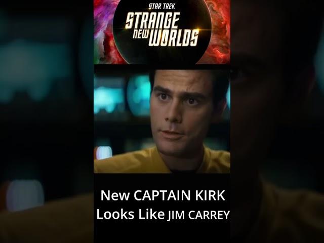 New CAPTAIN KIRK Looks Like Jim Carrey