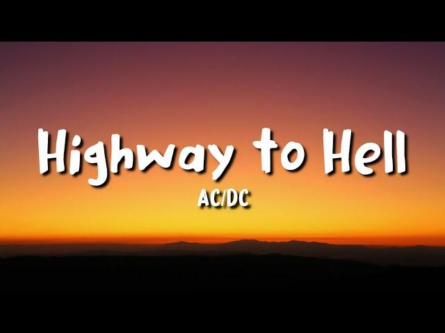 AC/DC - Highway to Hell (lyrics)