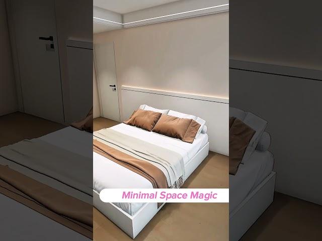Small Bedroom Makeover: Genius Space-Saving Renovation Hacks!#HomeRenovation #BedroomMakeover