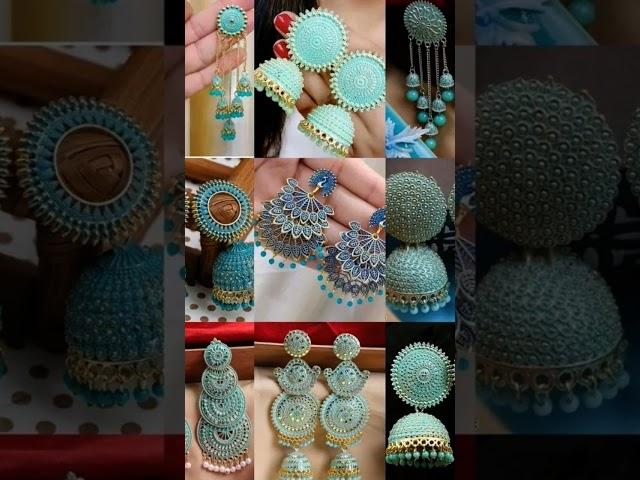 Earrings design San 2025 #Nusrat Silai boutique