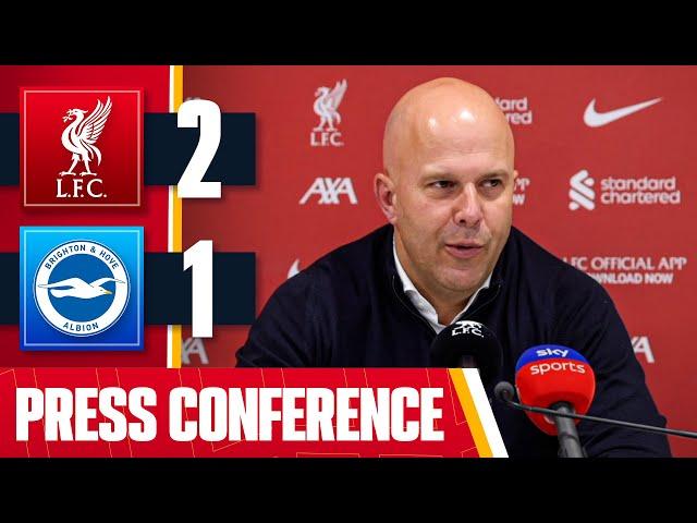 Arne Slot Post-Match Press Conference | Liverpool 2-1 Brighton