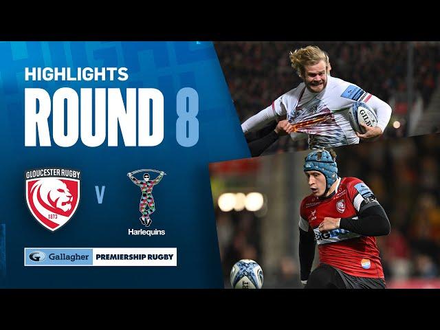 Gloucester v Harlequins - HIGHLIGHTS | First-Half Tries Seal The Win | Gallagher Premiership 2024/25