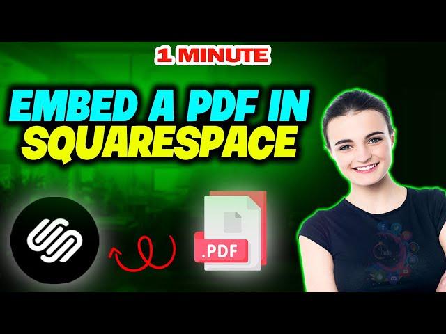 How to embed a pdf in squarespace 2024  (Quick & Easy)