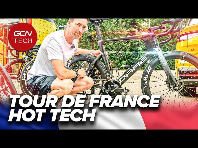 The Hottest Bikes & Tech We Found At the Tour De France 2024!