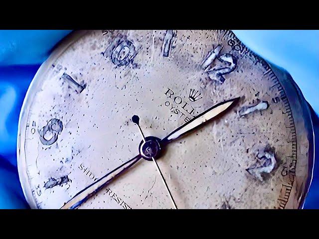 They say don’t restore a Rolex dial - Rare 1st edition ROLEX Restoration