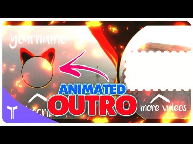 how to make animated outro on  android / how to make an outro on avee player / Tutorial Virus Rj