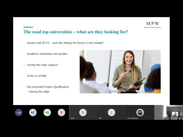 [사람사랑유학원] 옥스브리지 가는 법 / MPW Webinar: Oxbridge Masterclass