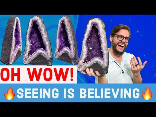 Amethyst Geode Crystals  FASCINATING FACTS ABOUT MINERALS #shorts
