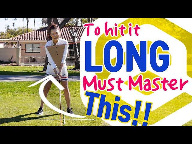 Want to hit it Long? Master This! | Golf with Aimee