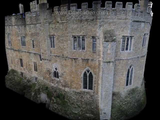 Leeds Castle 3D Laser scan video