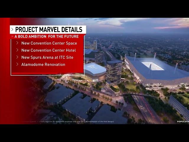 Project Marvel: San Antonio unveils $4B downtown sports and entertainment district