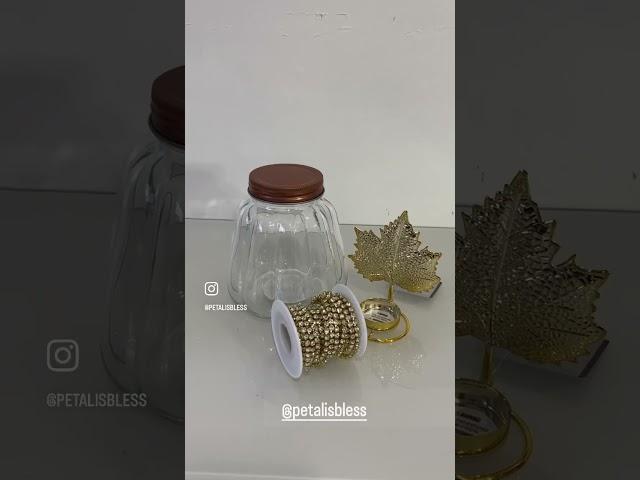 Dollar Store DIYS For Fall #shorts #youtubeshorts #dollartreediy #falldecor #glamdecor #homedecor