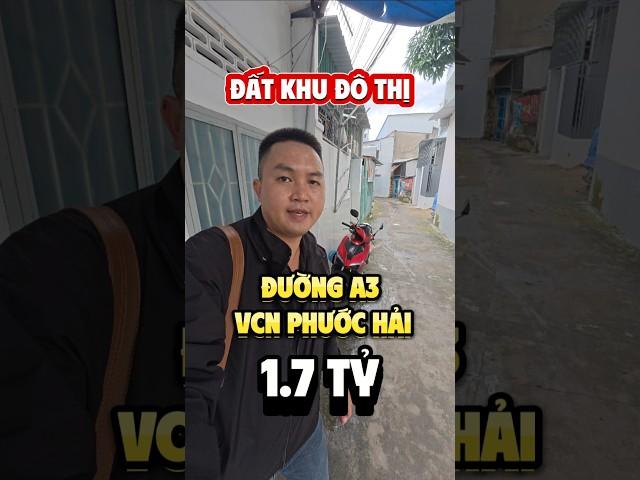 BÁN ĐẤT TTTP NHA TRANG - HẺM B7 VCN PHƯỚC HẢI - GIÁ CHỈ 1.7 TỶ