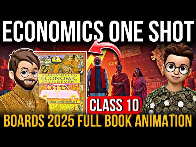 Economics Class 10 One Shot | Class 10 Economics All Chapters | Economics One Shot Boards 2025