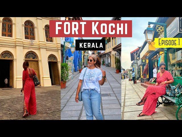 Fort Kochi Tourist Places | Kerala, Ep 1 | Food, History, Kathakali Dance & Shopping | DesiGirl Vlog