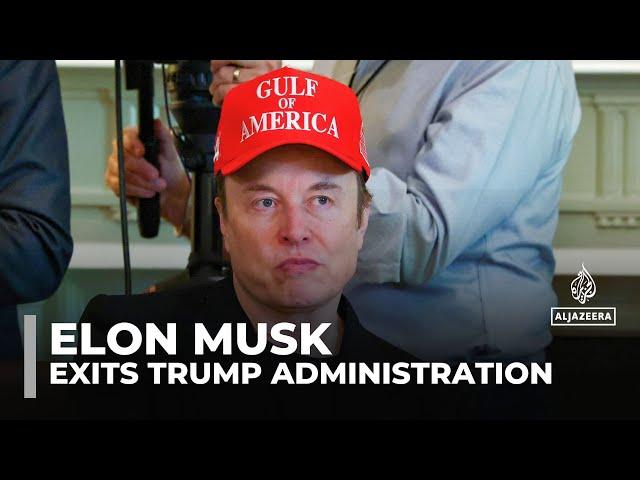 Elon Musk announces departure from US President Trump’s administration