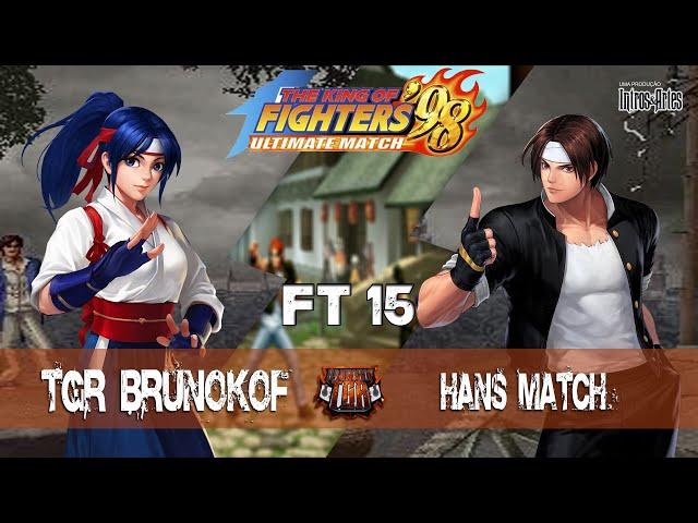 KOF 98UM FT 15 TGR BrunoKof vs Hans Match