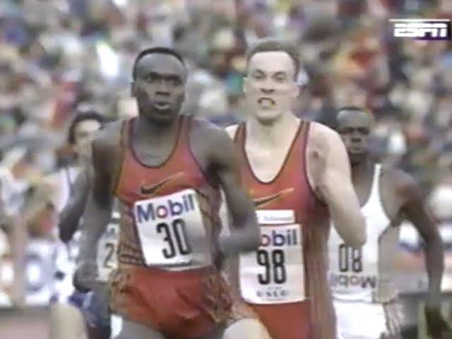 Wilson Kipketer vs. Vebjorn Rodal - Men's 800m - 1996 Bislett Games