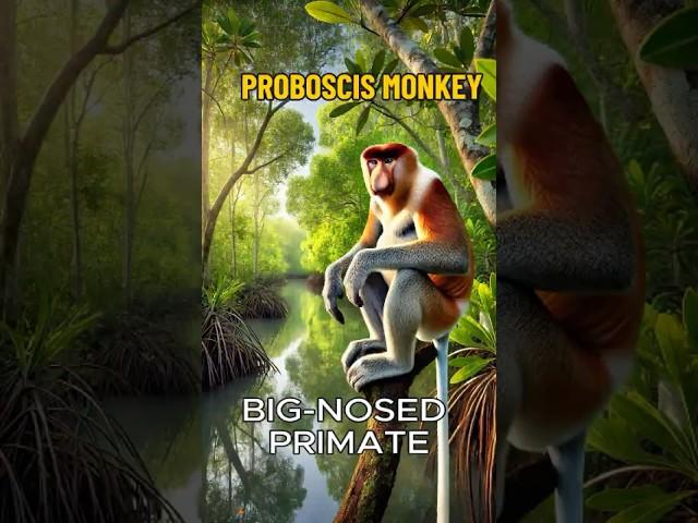 PROBOSCIS MONKEY | ANIMAL OF THE DAY 1