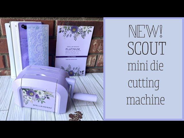 NEW Scout Mini Die Cutting Machine: Lilac Shimmer