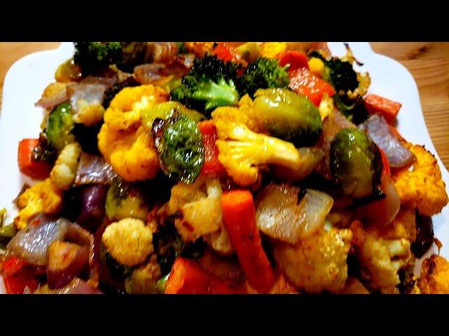 Easy Oven Roasted Vegetables Recipe